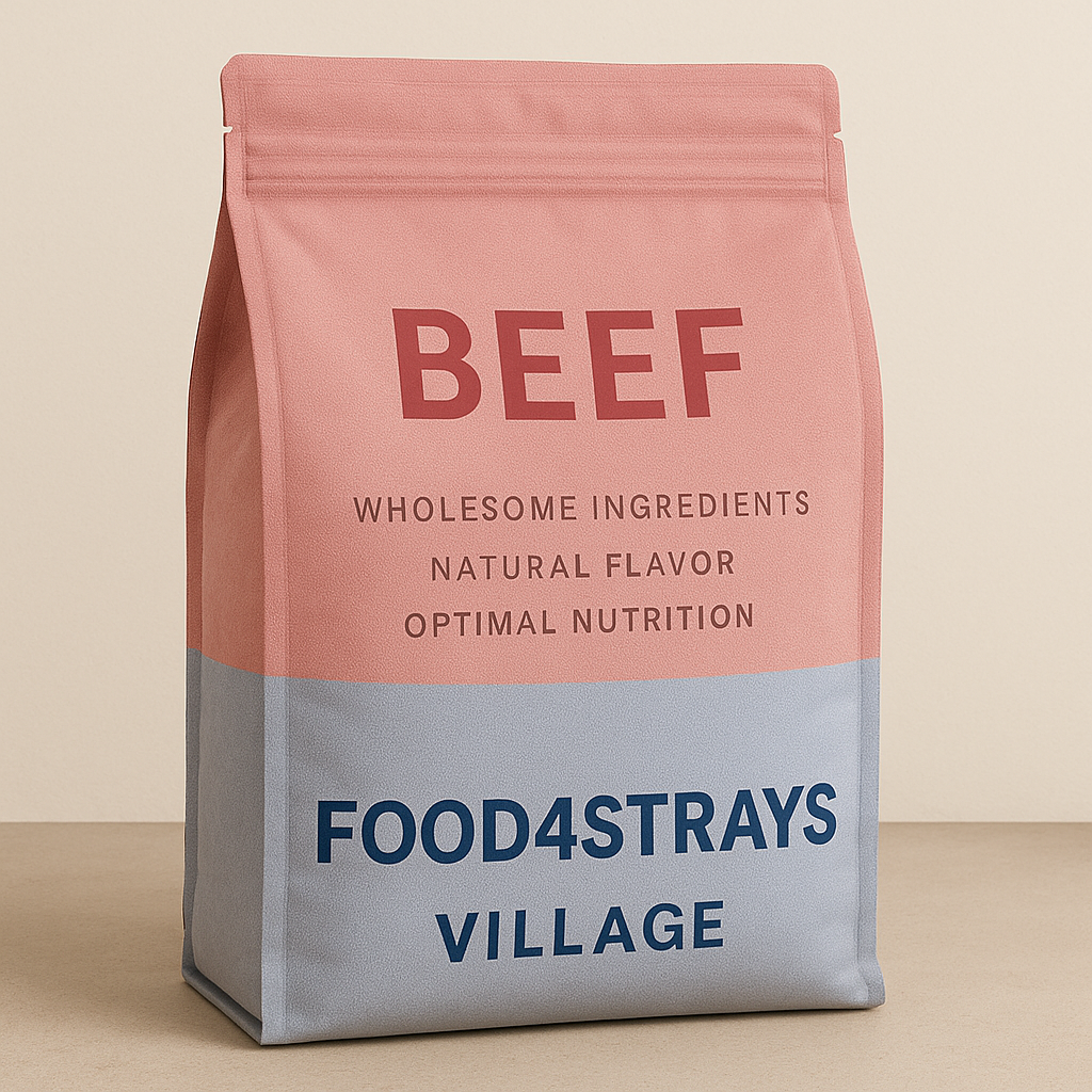 Beef Feeding Stray Dogs for Whole Village